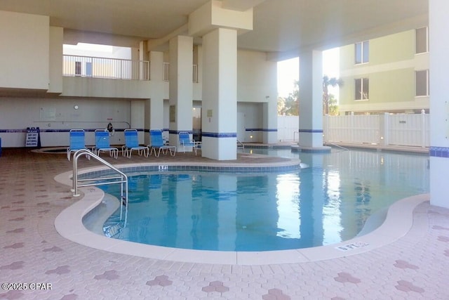 10811 Front Beach Rd Unit 2304, Panama City Beach, FL 32407 - view of indoor community pool