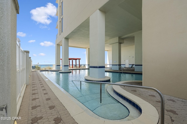 10811 Front Beach Rd Unit 2304, Panama City Beach, FL 32407 - view of swimming pool featuring a water view
