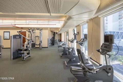 10811 Front Beach Rd Unit 2304, Panama City Beach, FL 32407 - view of exercise room