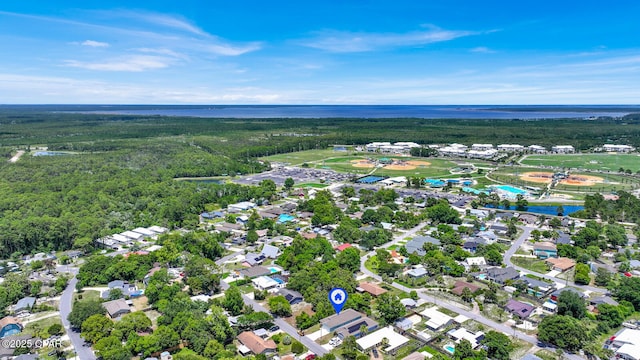112 Christopher Dr Unit B, Panama City Beach, FL 32413 - view of property location featuring a nearby body of water and nearby suburban area
