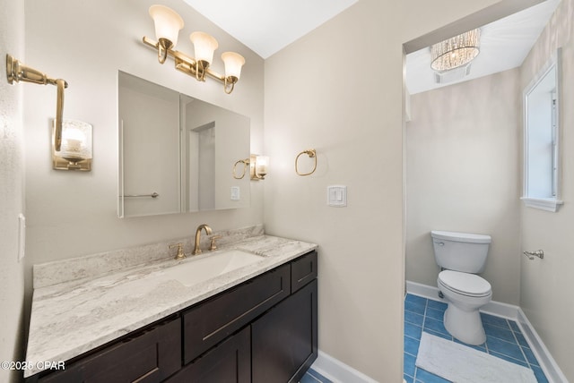 1601 Loblolly Ln, Lynn Haven, FL 32444 - bathroom featuring vanity and tile patterned flooring