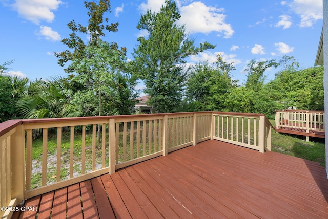 1601 Loblolly Ln, Lynn Haven, FL 32444 - view of wooden terrace