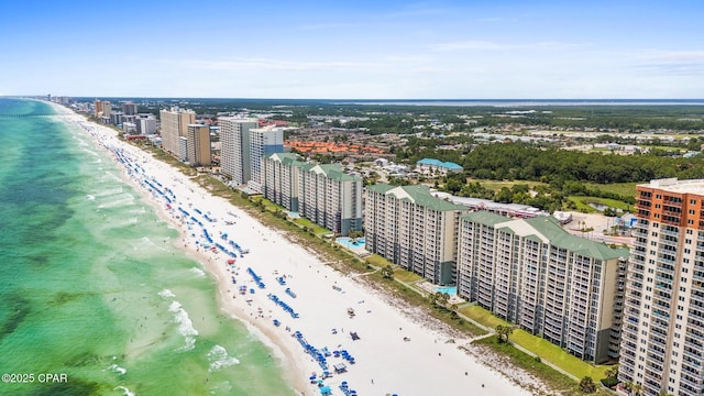 10509 Front Beach Rd Unit 1000, Panama City Beach, FL 32407 - bird's eye view of expansive beach