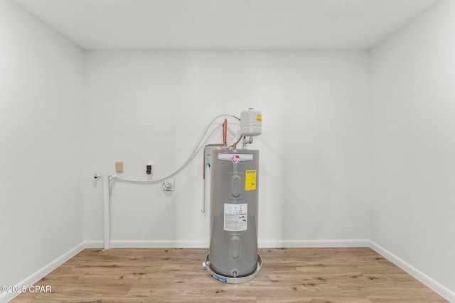 2020 Greenbriar Blvd, Lynn Haven, FL 32444 - utility room featuring electric water heater