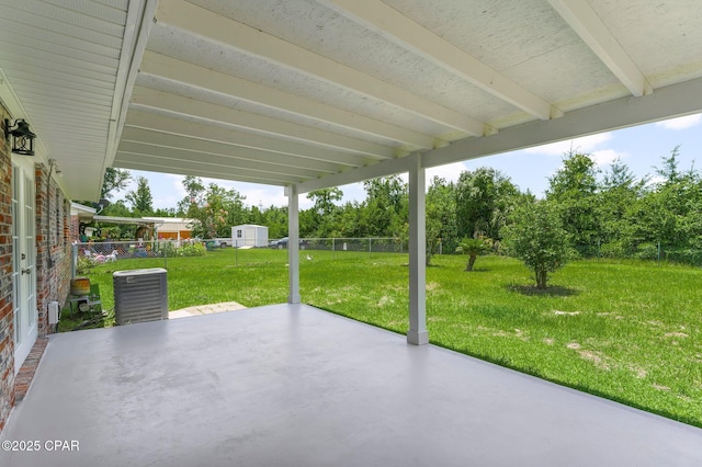 2020 Greenbriar Blvd, Lynn Haven, FL 32444 - fenced backyard featuring a patio area