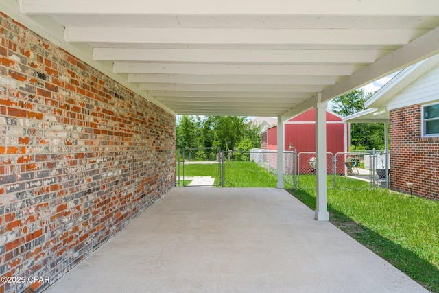 2020 Greenbriar Blvd, Lynn Haven, FL 32444 - view of patio / terrace with a gate