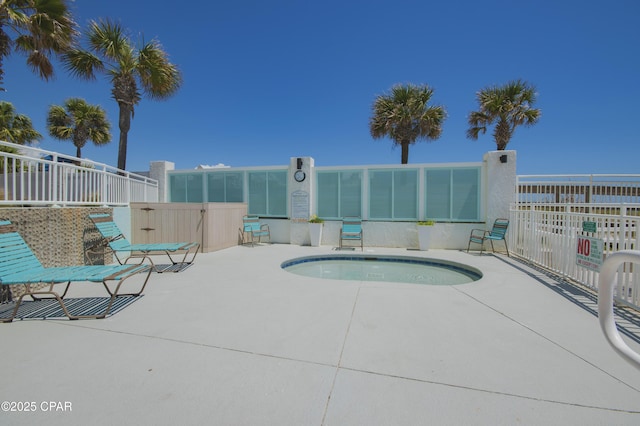 6201 Thomas Dr Unit 1005, Panama City Beach, FL 32408 - view of swimming pool featuring a patio area