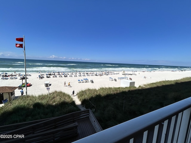 16819 Front Beach Rd Unit 107, Panama City Beach, FL 32413 - water view featuring local beach