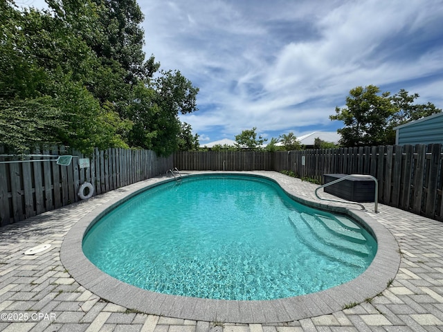 2816 N Panama Ave Unit A & B, Panama City, FL 32405 - view of pool with a fenced backyard