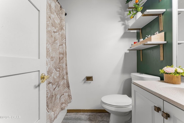 4004 E 7th Cir, Panama City, FL 32404 - full bath with vanity and a shower with curtain