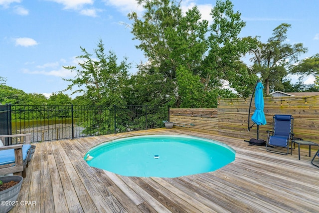 4004 E 7th Cir, Panama City, FL 32404 - view of swimming pool with a deck