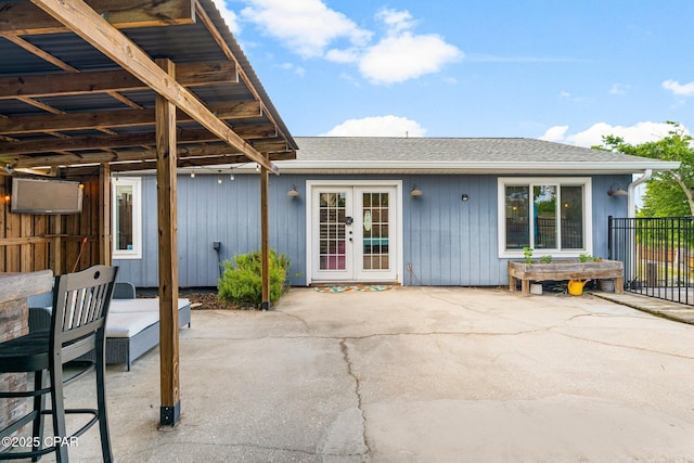4004 E 7th Cir, Panama City, FL 32404 - view of patio with french doors
