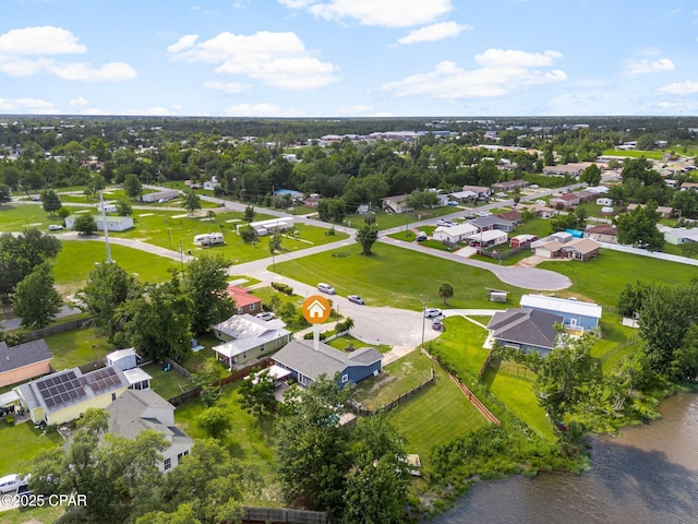 4004 E 7th Cir, Panama City, FL 32404 - aerial perspective of suburban area featuring a large body of water