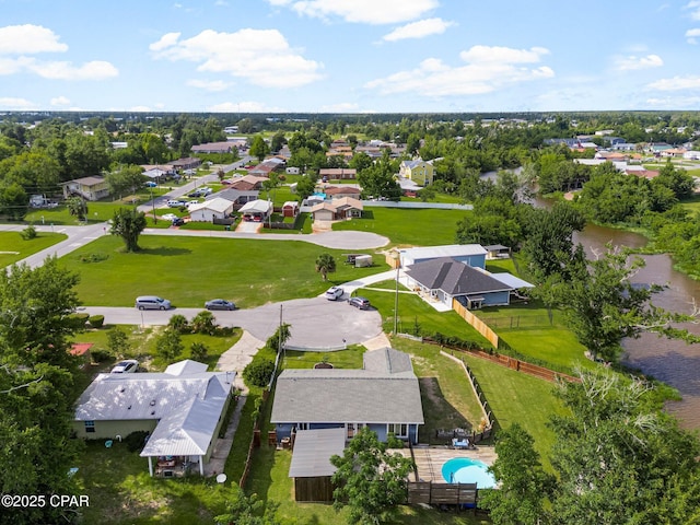 4004 E 7th Cir, Panama City, FL 32404 - aerial view of residential area with a pool