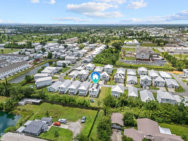406 Raven Ln, Panama City, FL 32404 - aerial view of residential area featuring a nearby body of water