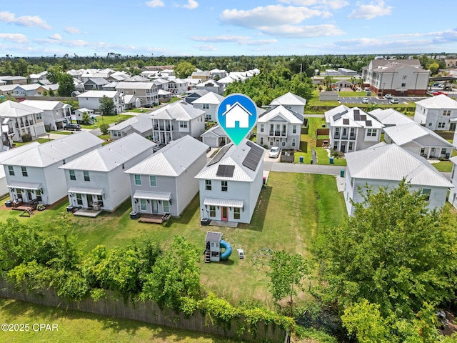 406 Raven Ln, Panama City, FL 32404 - aerial perspective of suburban area