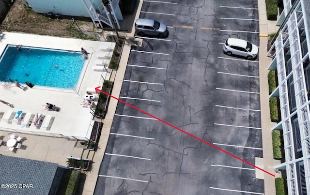 17670 Front Beach Rd Unit I4, Panama City Beach, FL 32413 - drone / aerial view of a pool area