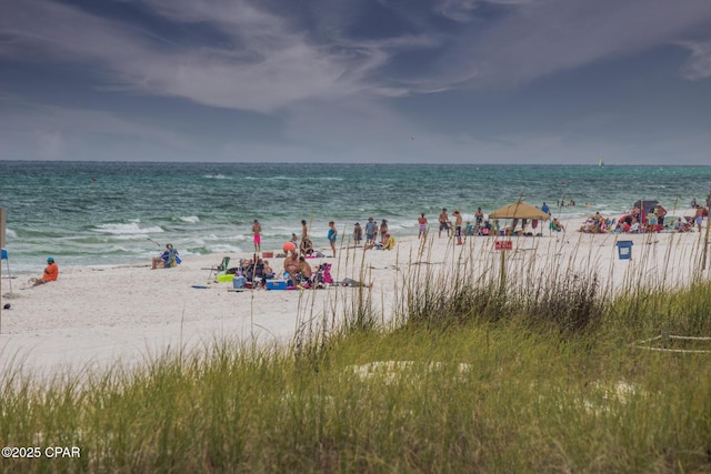 17670 Front Beach Rd Unit I4, Panama City Beach, FL 32413 - water view featuring nearby beach
