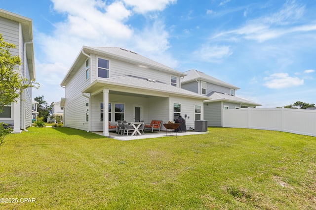 21818 Kelly Pines Pl, Panama City Beach, FL 32413 - rear view of property with a patio area