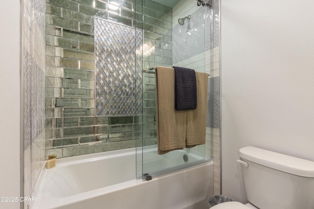 21818 Kelly Pines Pl, Panama City Beach, FL 32413 - bathroom with toilet and combined bath / shower with glass door
