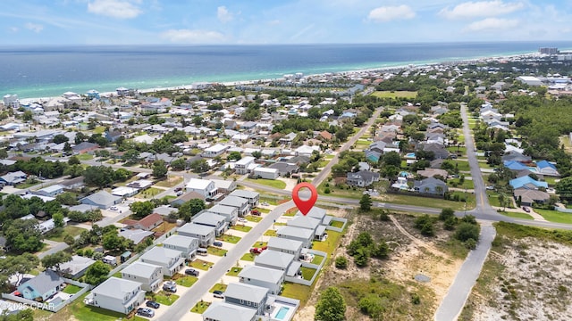 21818 Kelly Pines Pl, Panama City Beach, FL 32413 - aerial perspective of suburban area featuring a large body of water