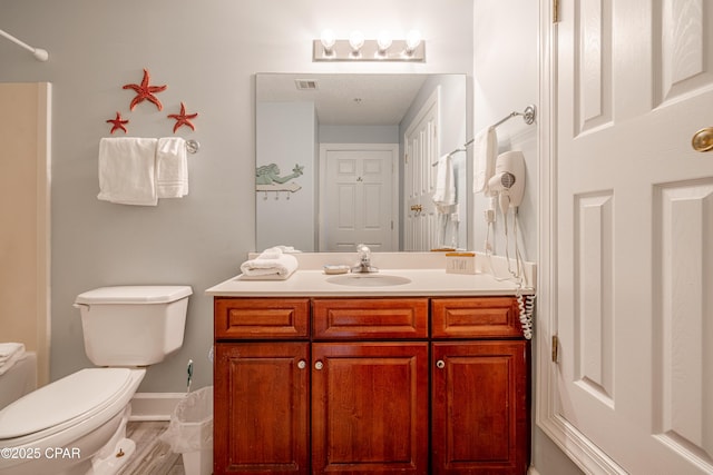 10625 Front Beach Rd Unit 1102, Panama City Beach, FL 32407 - bathroom with vanity and wood finished floors