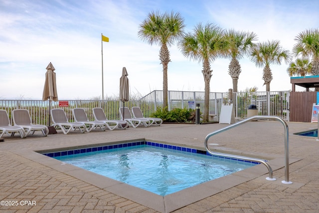 10625 Front Beach Rd Unit 1102, Panama City Beach, FL 32407 - view of pool with a patio