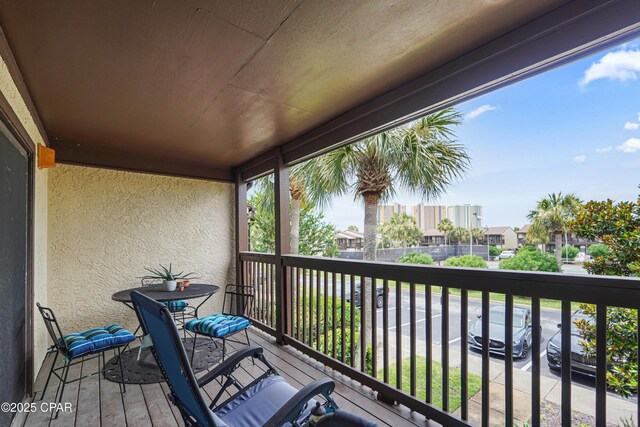 17620 Front Beach Rd Unit 4U, Panama City Beach, FL 32413 - view of balcony