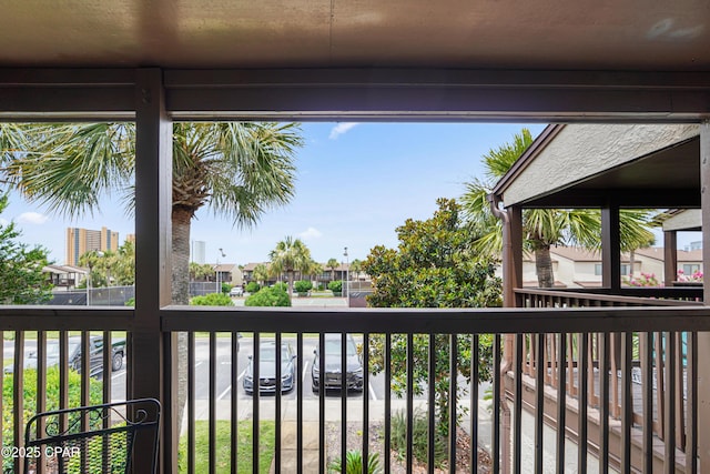 17620 Front Beach Rd Unit 4U, Panama City Beach, FL 32413 - balcony featuring a residential view