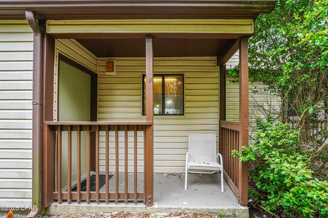 17620 Front Beach Rd Unit 4U, Panama City Beach, FL 32413 - property entrance with covered porch