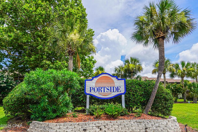 17620 Front Beach Rd Unit 4U, Panama City Beach, FL 32413 - view of community / neighborhood sign