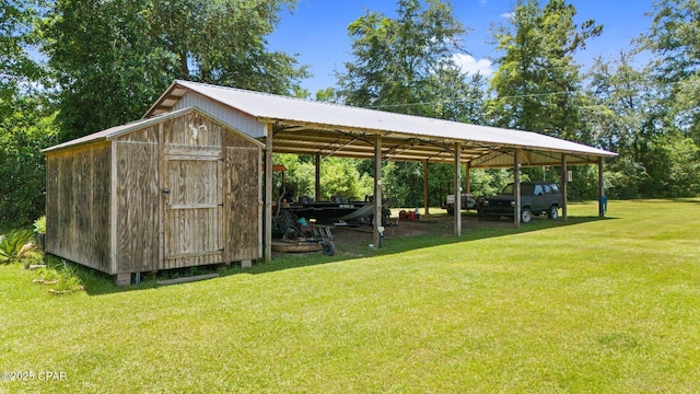 3483 Kynesville Rd, Marianna, FL 32448 - view of vehicle parking featuring a carport