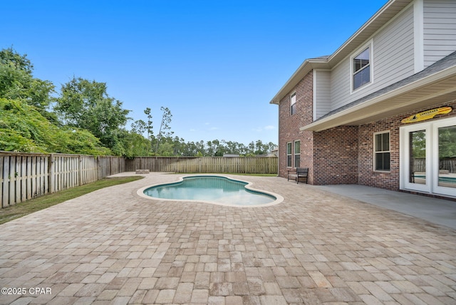 3033 Osprey Cir, Panama City, FL 32405 - view of pool featuring a fenced backyard and a patio area