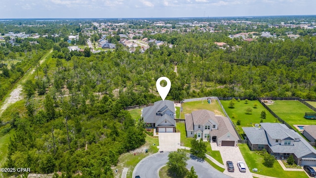 3033 Osprey Cir, Panama City, FL 32405 - aerial perspective of suburban area