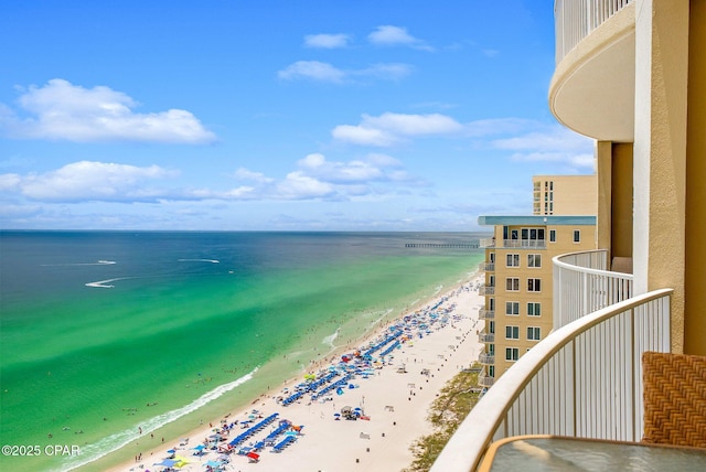 10625 Front Beach Rd Unit 1902, Panama City Beach, FL 32407 - water view featuring nearby beach