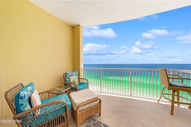 10625 Front Beach Rd Unit 1902, Panama City Beach, FL 32407 - balcony with a water view