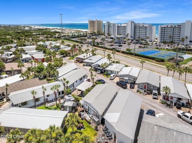 101 Gulf Loop, Panama City Beach, FL 32408 - aerial view of residential area with a nearby body of water
