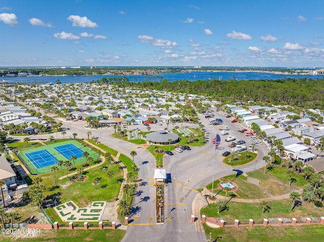 101 Gulf Loop, Panama City Beach, FL 32408 - aerial view of residential area with a nearby body of water