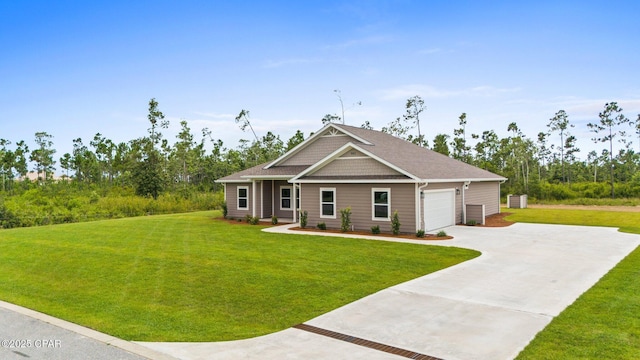 902 Captain Way, Panama City, FL 32404 - craftsman-style home featuring concrete driveway, an attached garage, and a front lawn