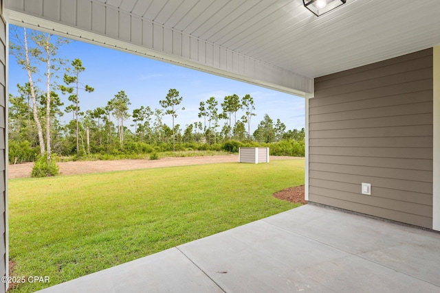 902 Captain Way, Panama City, FL 32404 - view of grassy yard featuring a patio