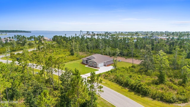 902 Captain Way, Panama City, FL 32404 - aerial view of property and surrounding area with a nearby body of water