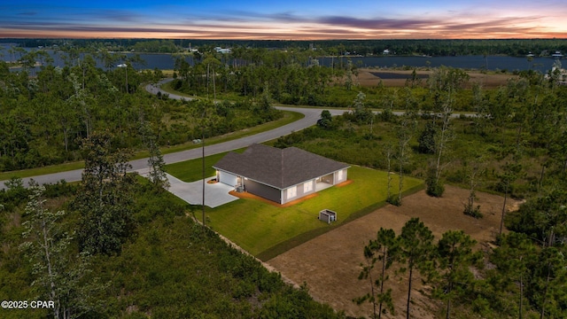 902 Captain Way, Panama City, FL 32404 - aerial view at dusk