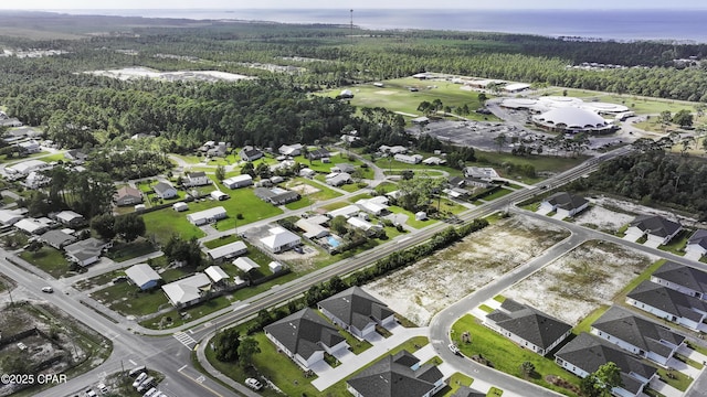 237 Mosaic Dr Unit 42, Port St Joe, FL 32456 - aerial overview of property's location with a heavily wooded area and nearby suburban area
