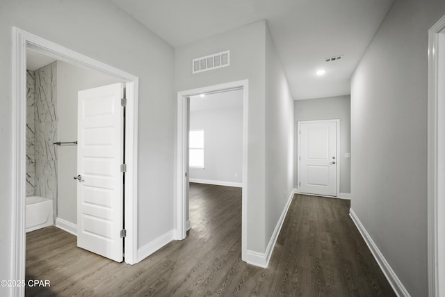 237 Mosaic Dr Unit 42, Port St Joe, FL 32456 - corridor featuring wood finished floors and baseboards