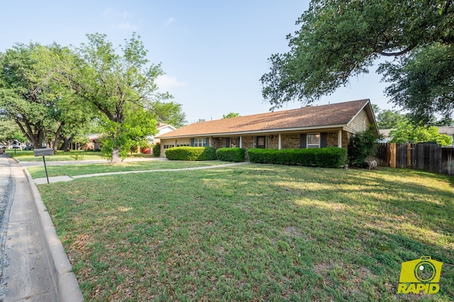 2720 Tanglewood Dr, San Angelo, TX 76904 - view of ranch-style house