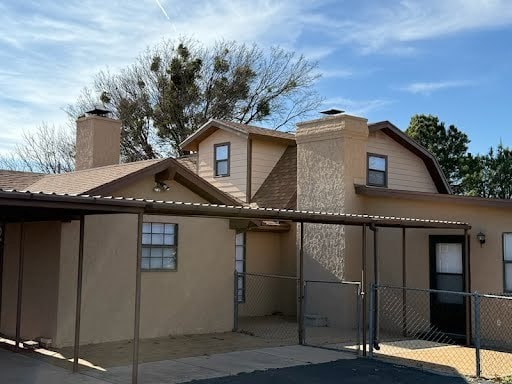 view of rear view of house