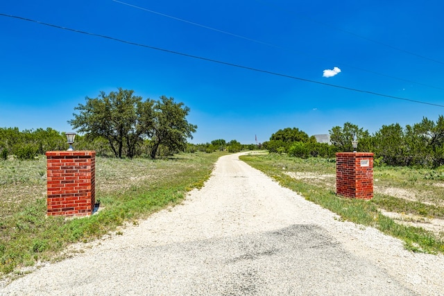 view of road