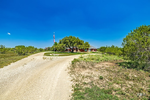 view of road