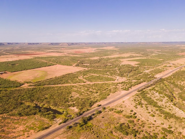9401 Collett Rd, Robert Lee, TX 76945 - aerial view of sparsely populated area