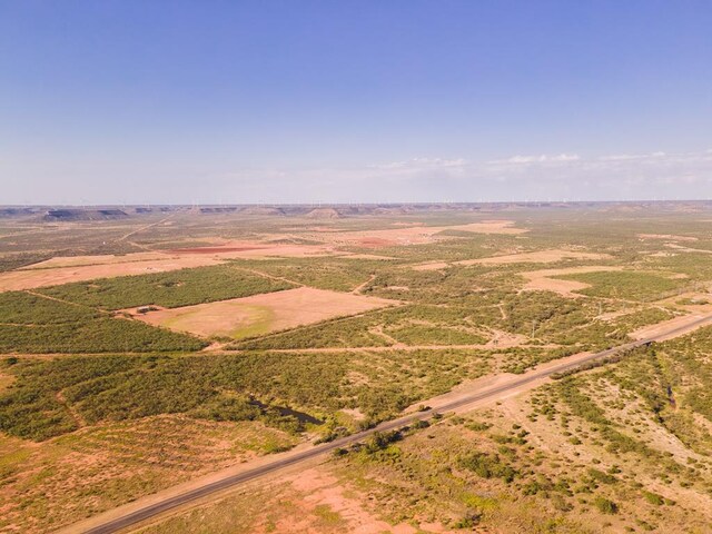 9401 Collett Rd, Robert Lee, TX 76945 - aerial view of sparsely populated area